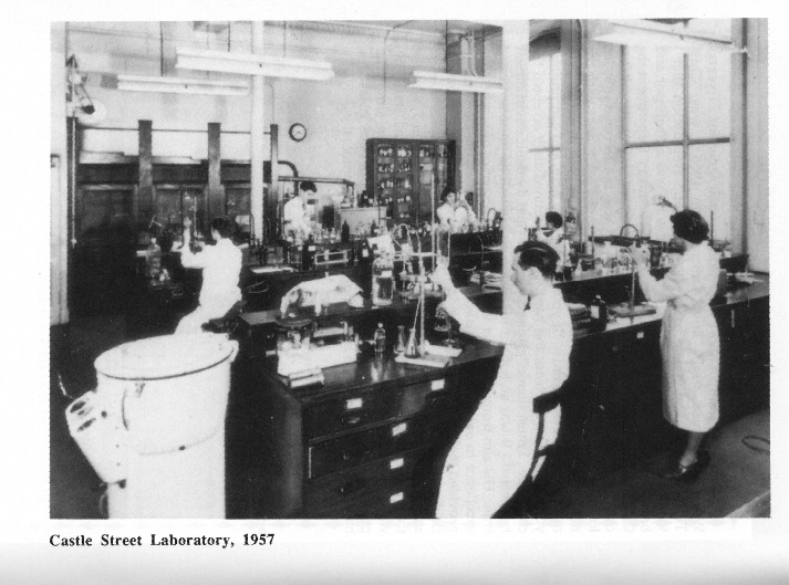 Castle Street Lab 1957 