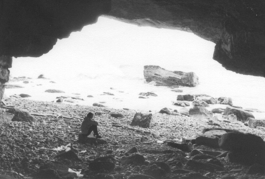 Auchmithie cave