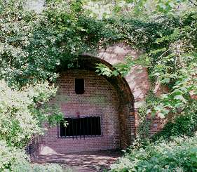 South end of tunnel